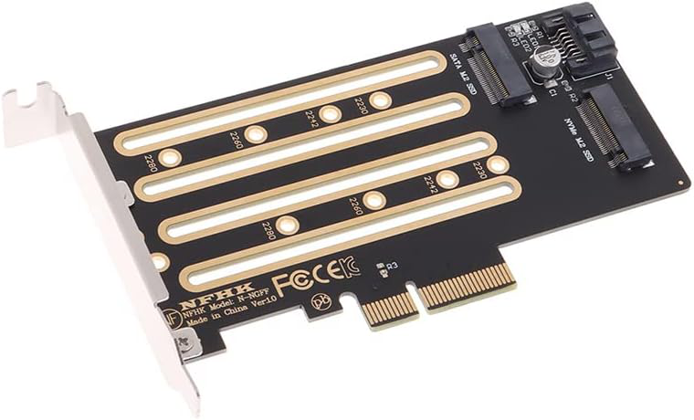 PCI 4.0 NVME M.2 SSD and M.2 SSD to SATA PCI 4.0 NVME M.2 SSD and M.2 SSD to SATA